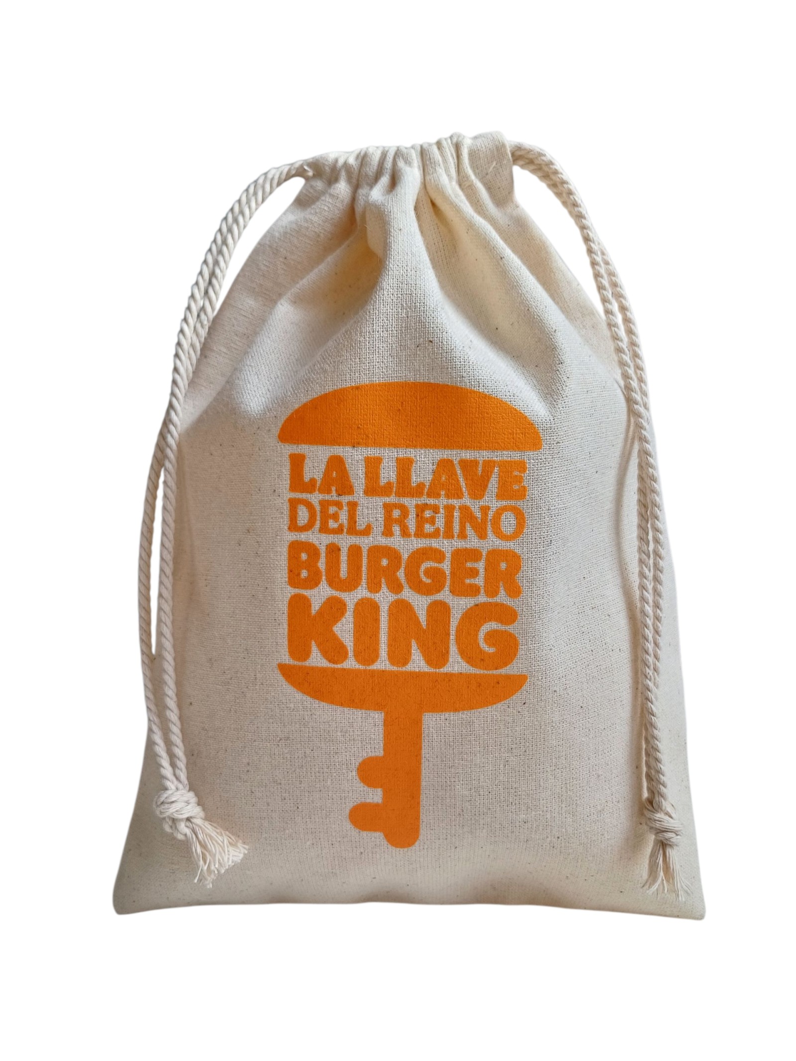 Pack 100 bolsas 20x15cm algodón ecológico doble cordón personalizadas.